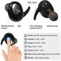 WIRELESS BLUETOOTH EARBUDS TWS4 - Image 3
