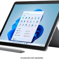 Microsoft Surface Go 3 - 10.5" Touchscreen - Intel® Pentium® Gold - 4GB Memory - 64GB eMMC - Device Only - Platinum - Image 2