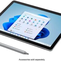 Microsoft Surface Go 3 - 10.5" Touchscreen - Intel® Pentium® Gold - 4GB Memory - 64GB eMMC - Device Only - Platinum - Image 6